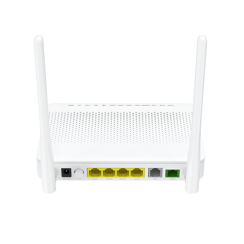 XPON ONU 4GE+1POTS+WIFI5 dualband 2 antennas