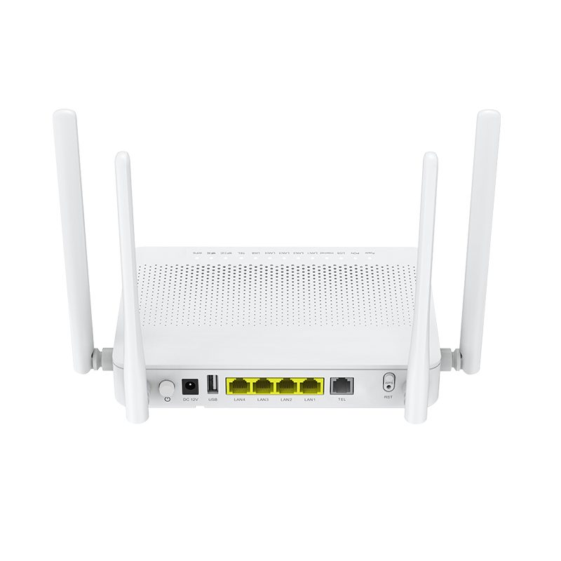 XPON ONU 4GE+1POTS+WIFI5  dual band 4*antennas